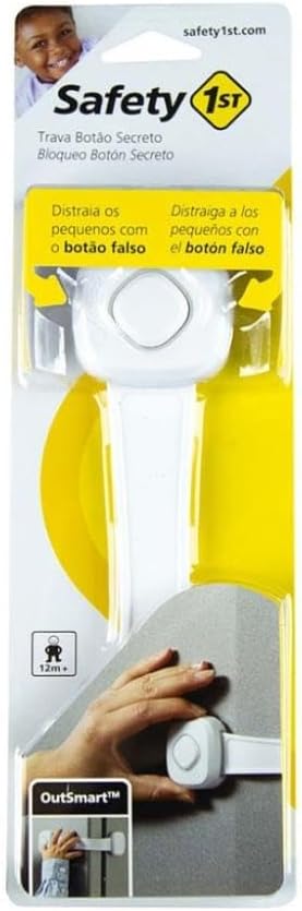 Secret Button Lock - white