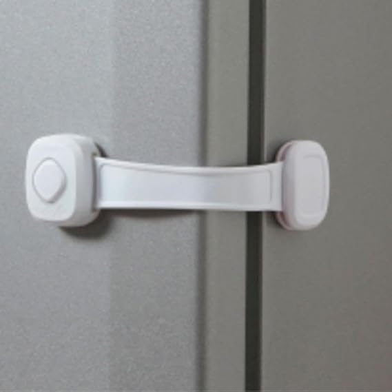 Secret Button Lock - white