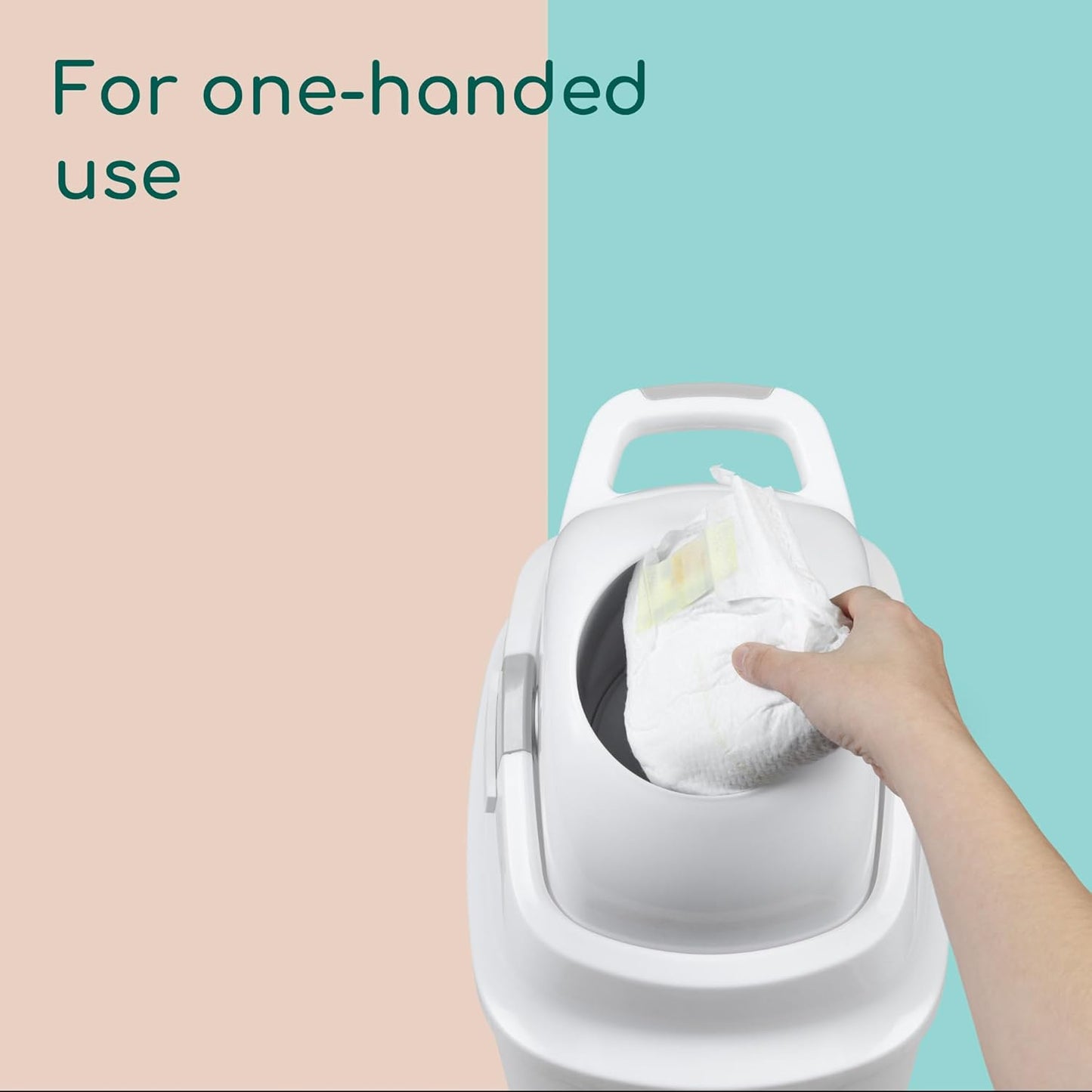 Odor Control Diaper Bin - Size L
