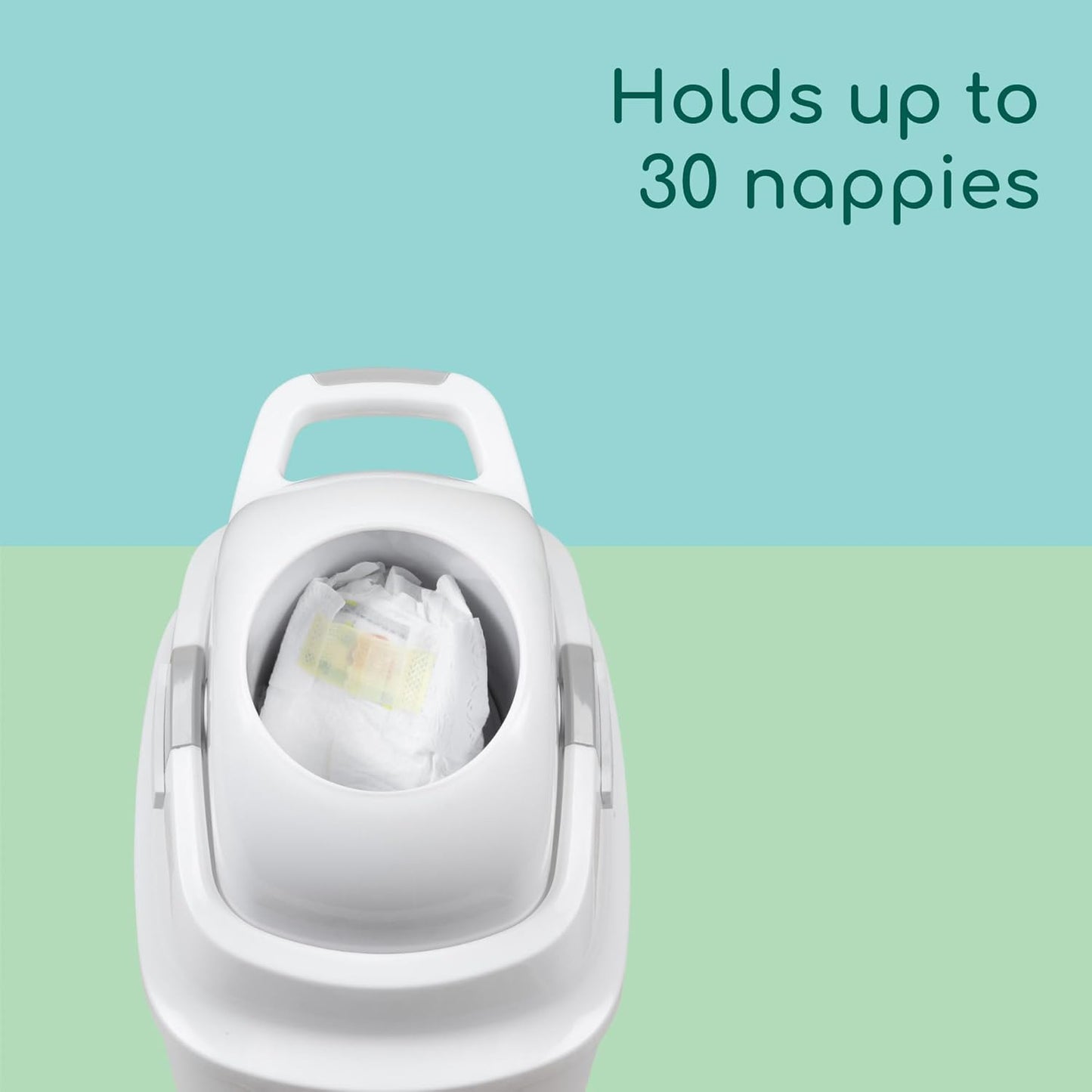 Odor Control Diaper Bin - Size L