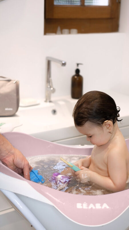 Camélé'o 1st Stage Baby Bath Tub - Old Pink