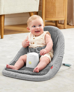 Silver Lining Cloud Upright Activity Floor Seat - Grey