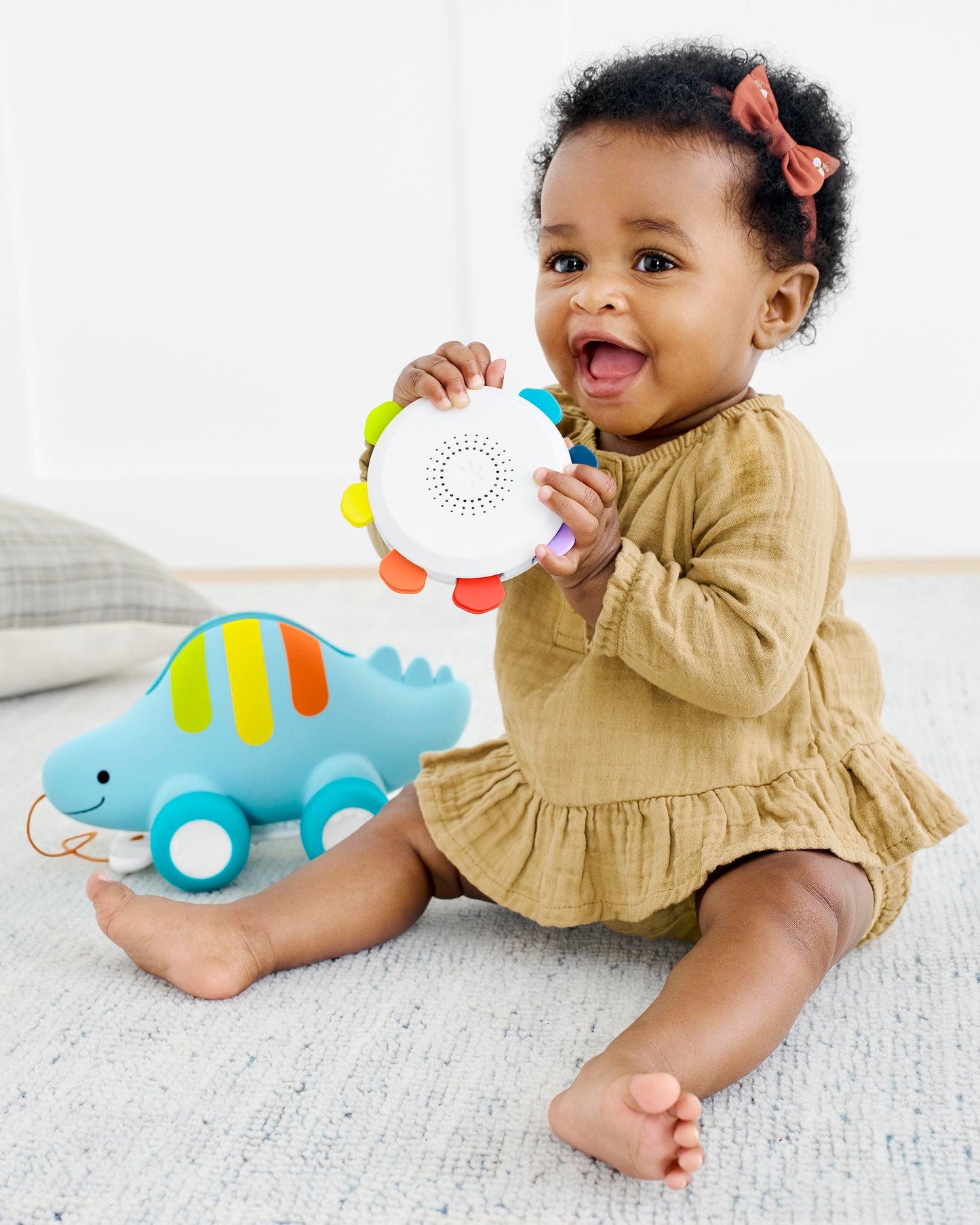 Baby Explore & More Dinosaur 3-In-1 Baby Musical Pull Toy