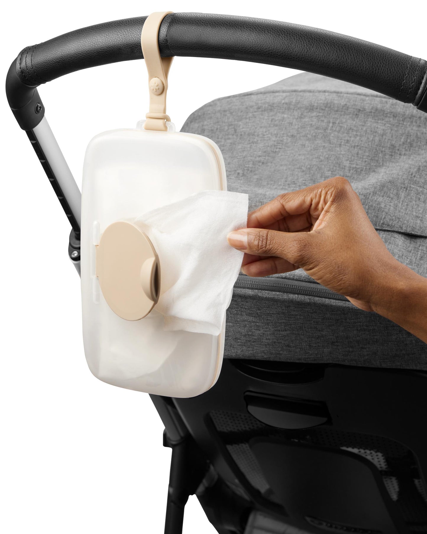 Grab & Go Snug Seal Wipes Case - Oat
