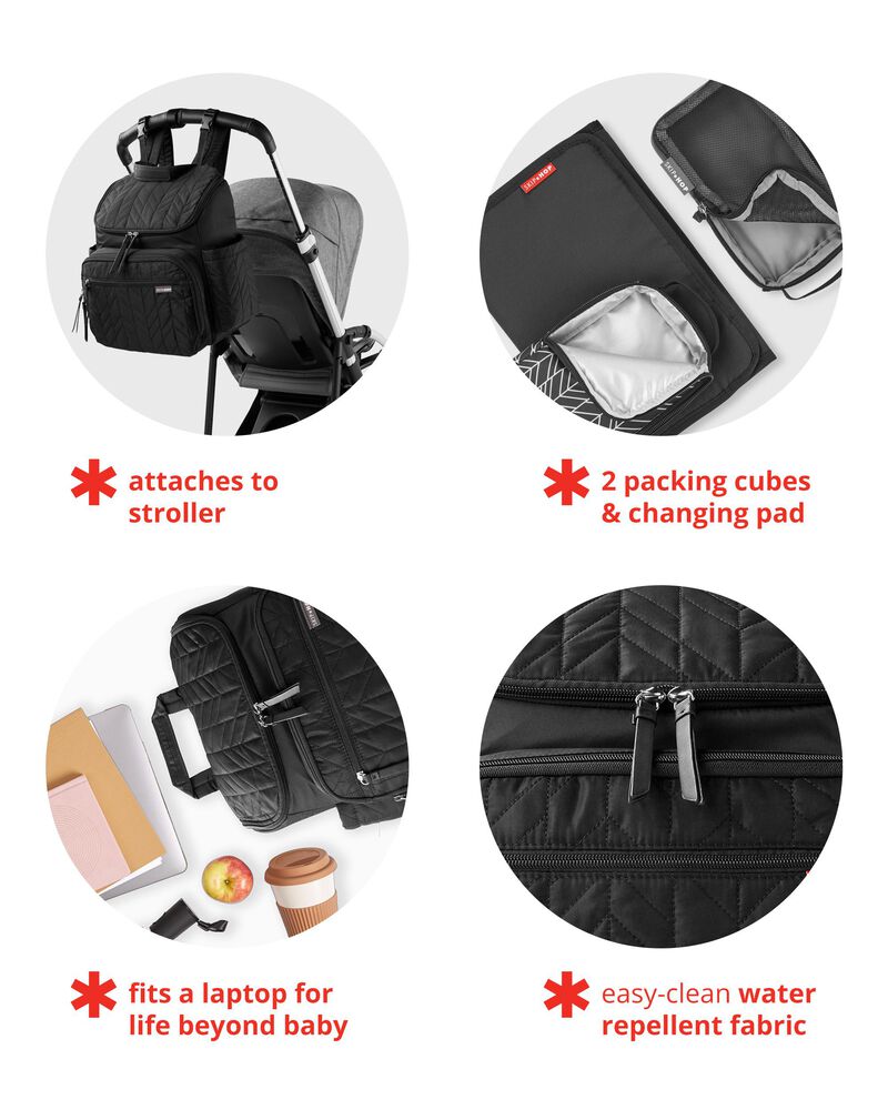 Forma Backpack Diaper Bag - Chocolate