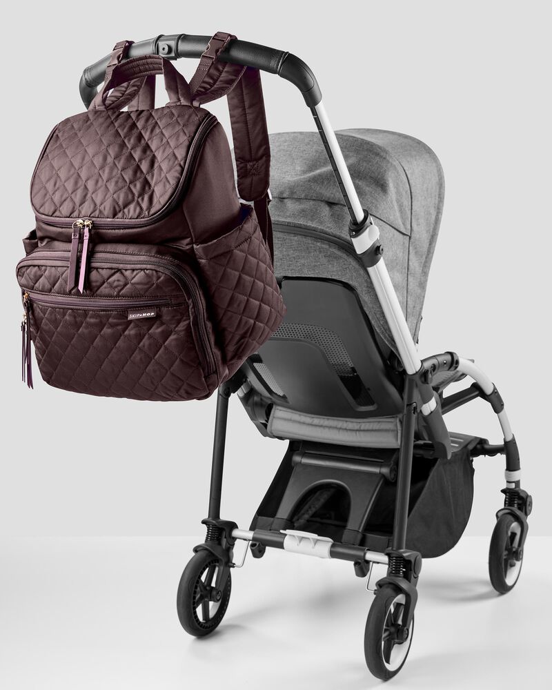 Forma Backpack Diaper Bag - Chocolate
