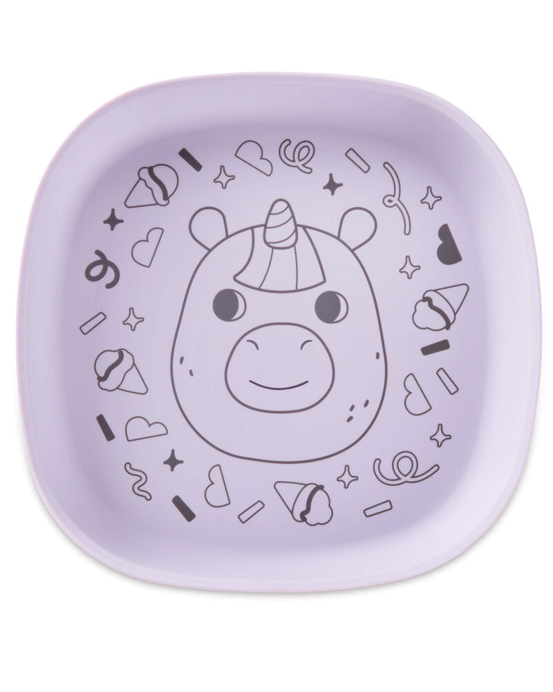 Besties Squad Silicone Plate - Purple Unicorn