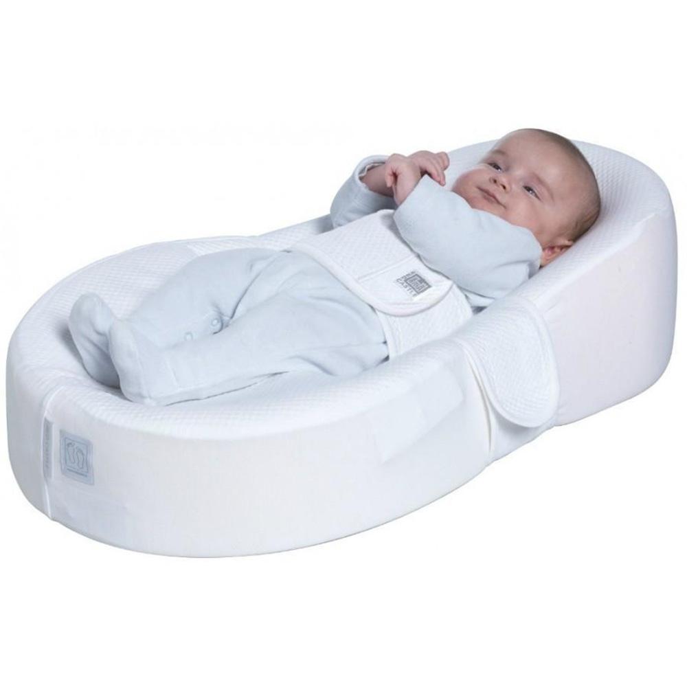 Cacoonababy with Fitted Sheet - White