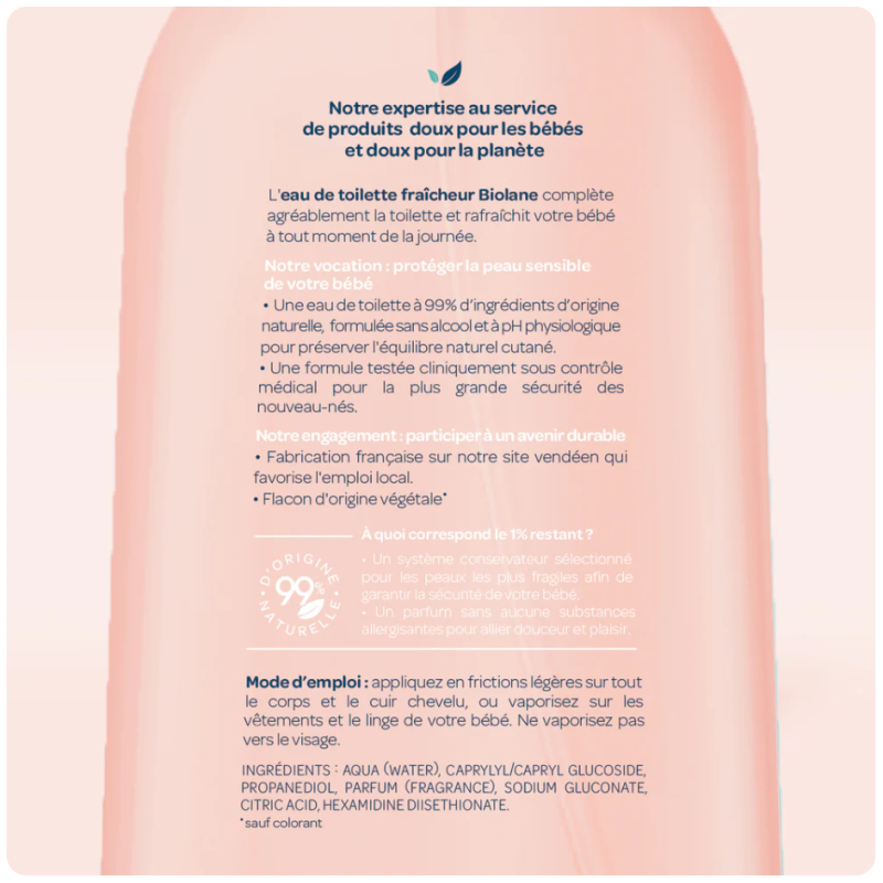 Skin freshening fragrance - 200ml