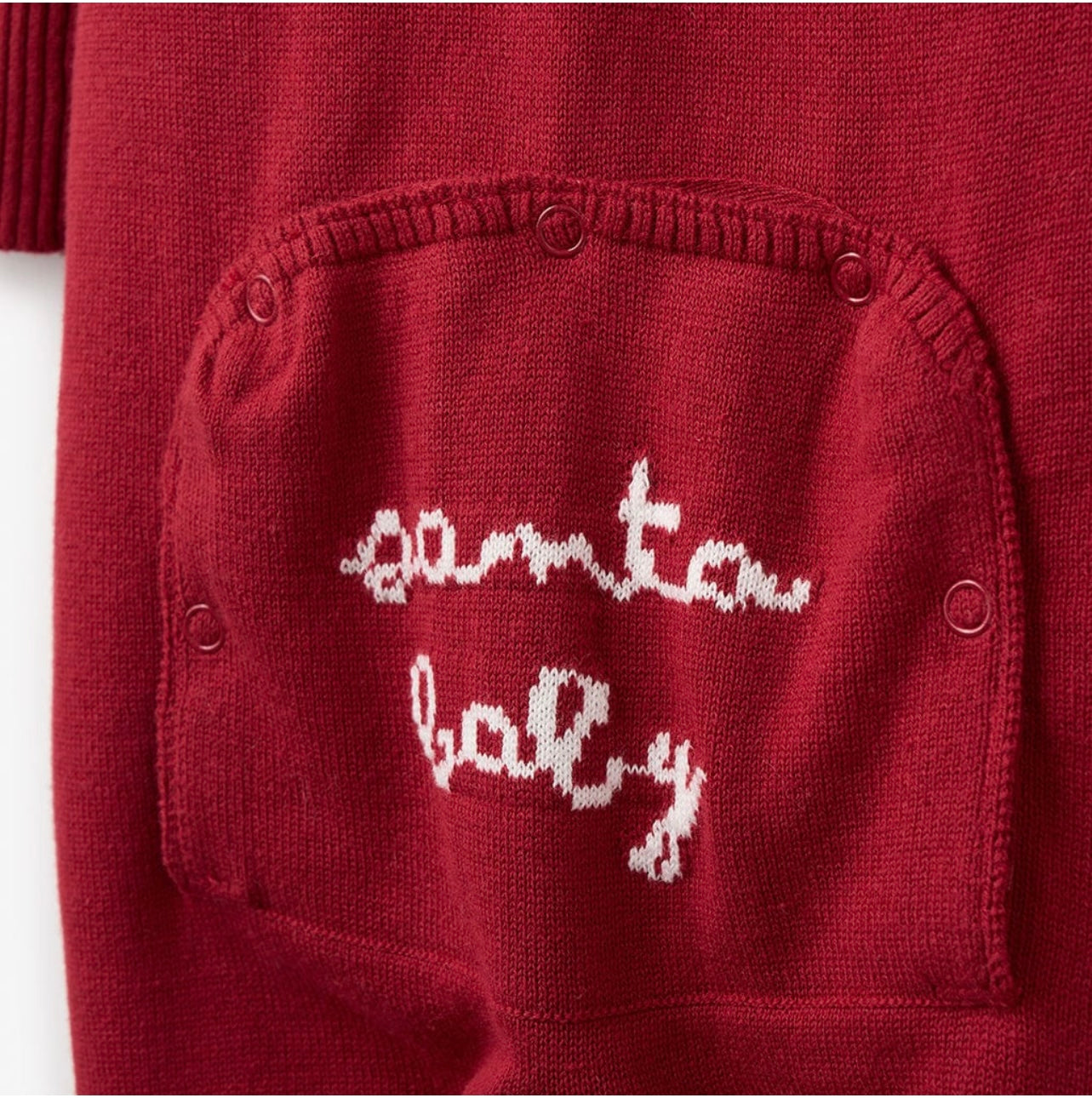 Jumpsuit Santa Baby Drop Back with Hat