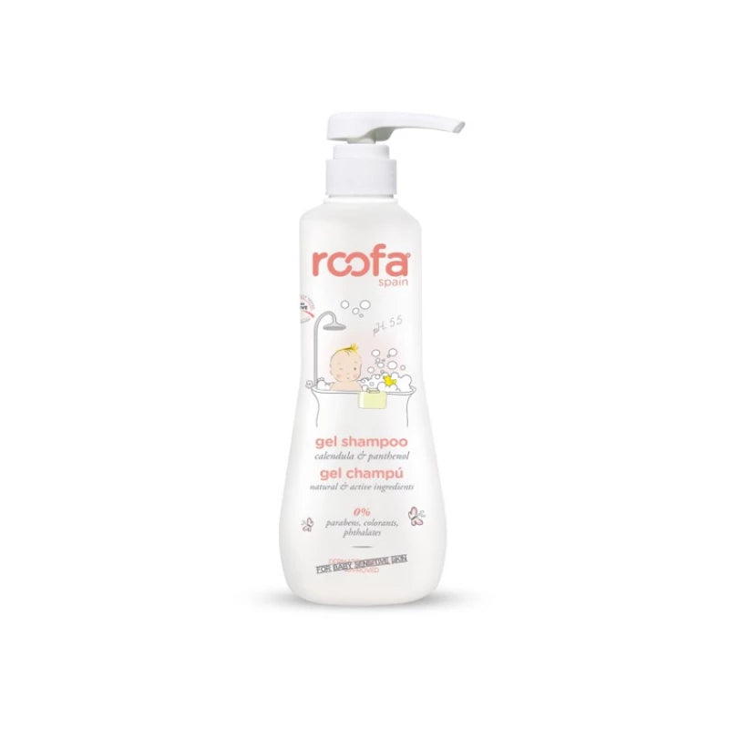 Cleansing Gel Shampoo - Hair & Body - Sensitive Skin - 500ml