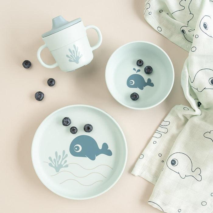Foodie 3pc dinner set - Wally - Blue