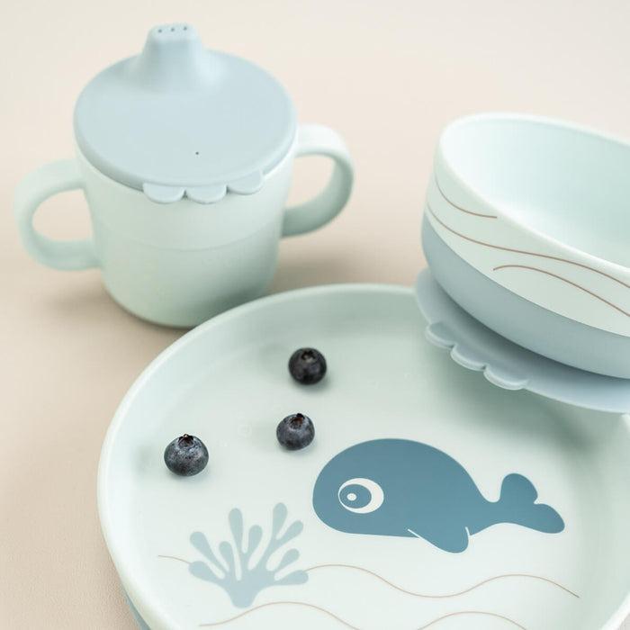 Foodie 3pc dinner set - Wally - Blue