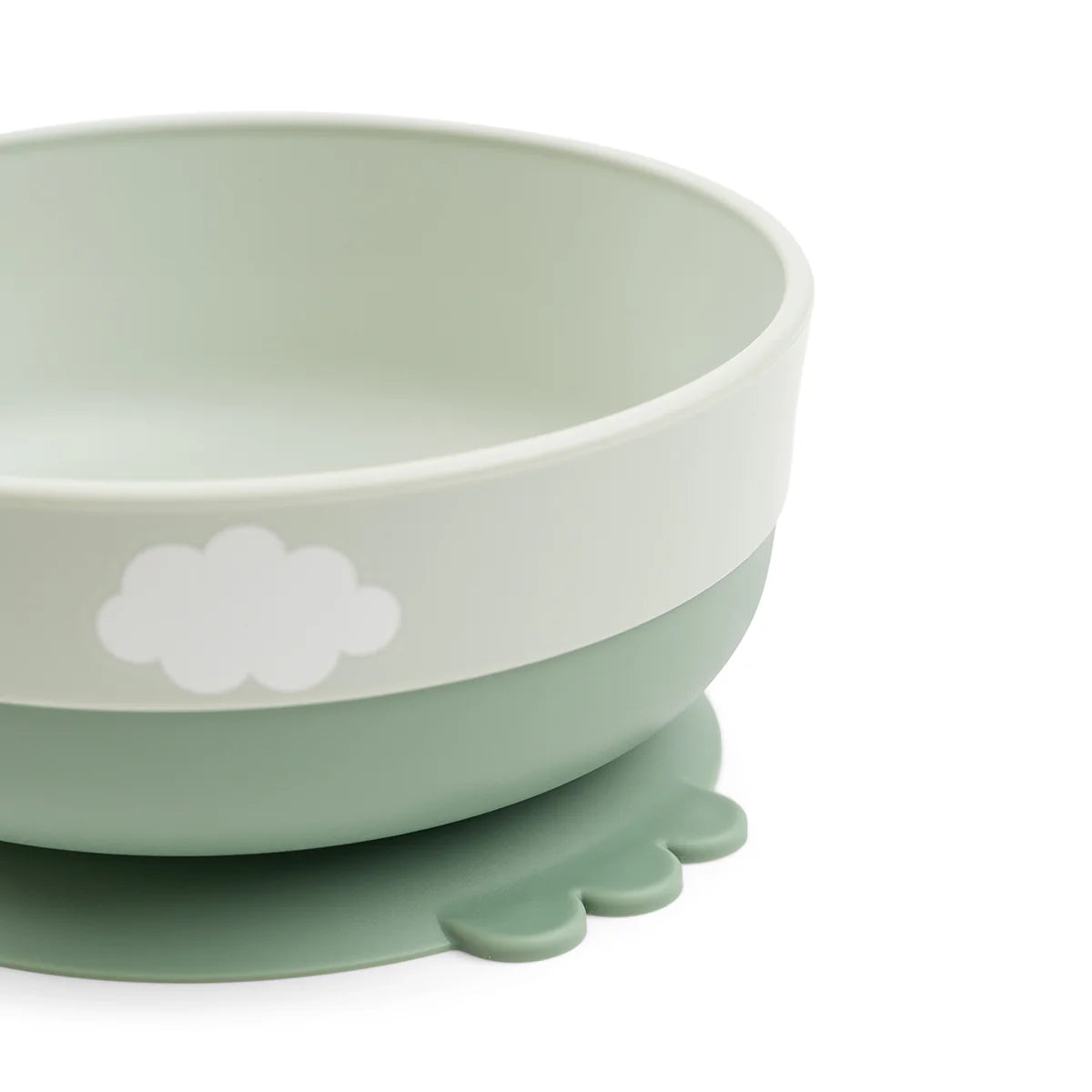 Foodie First Meal Set - 3 Pcs - Happy Clouds - Green