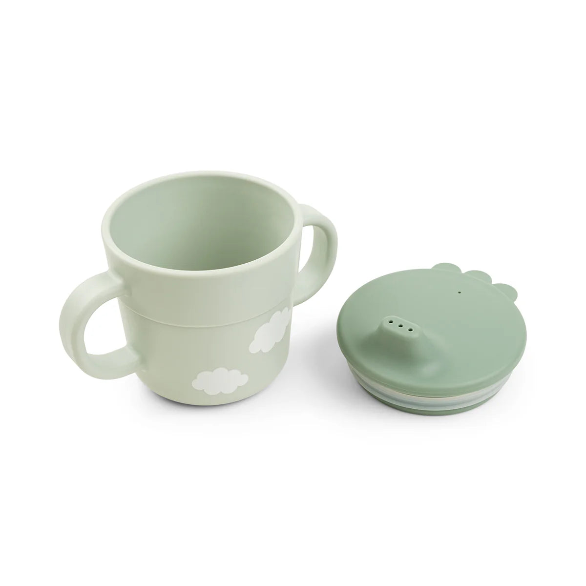 Foodie First Meal Set - 3 Pcs - Happy Clouds - Green
