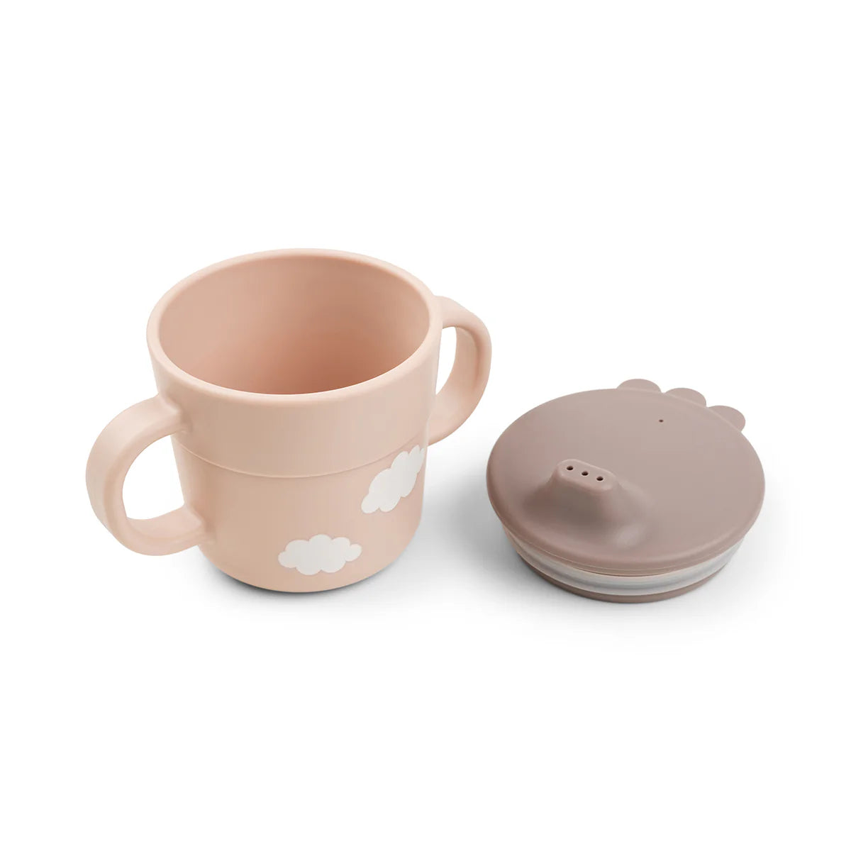 Foodie First Meal Set - 3 Pcs - Happy Clouds - Powder