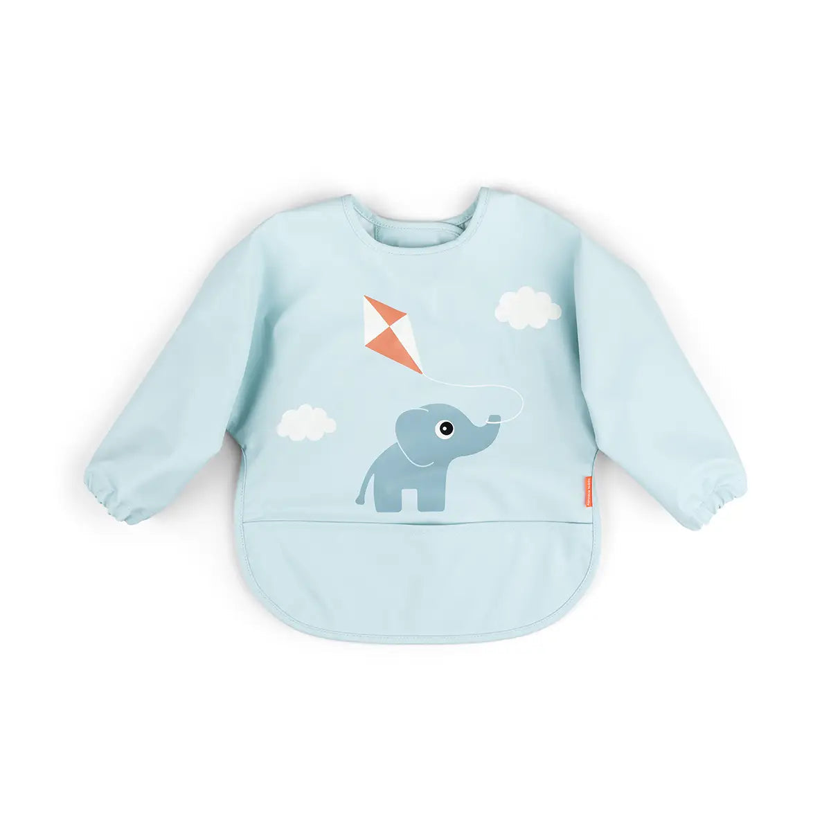 Sleeved Pocket Bib Playground - Blue