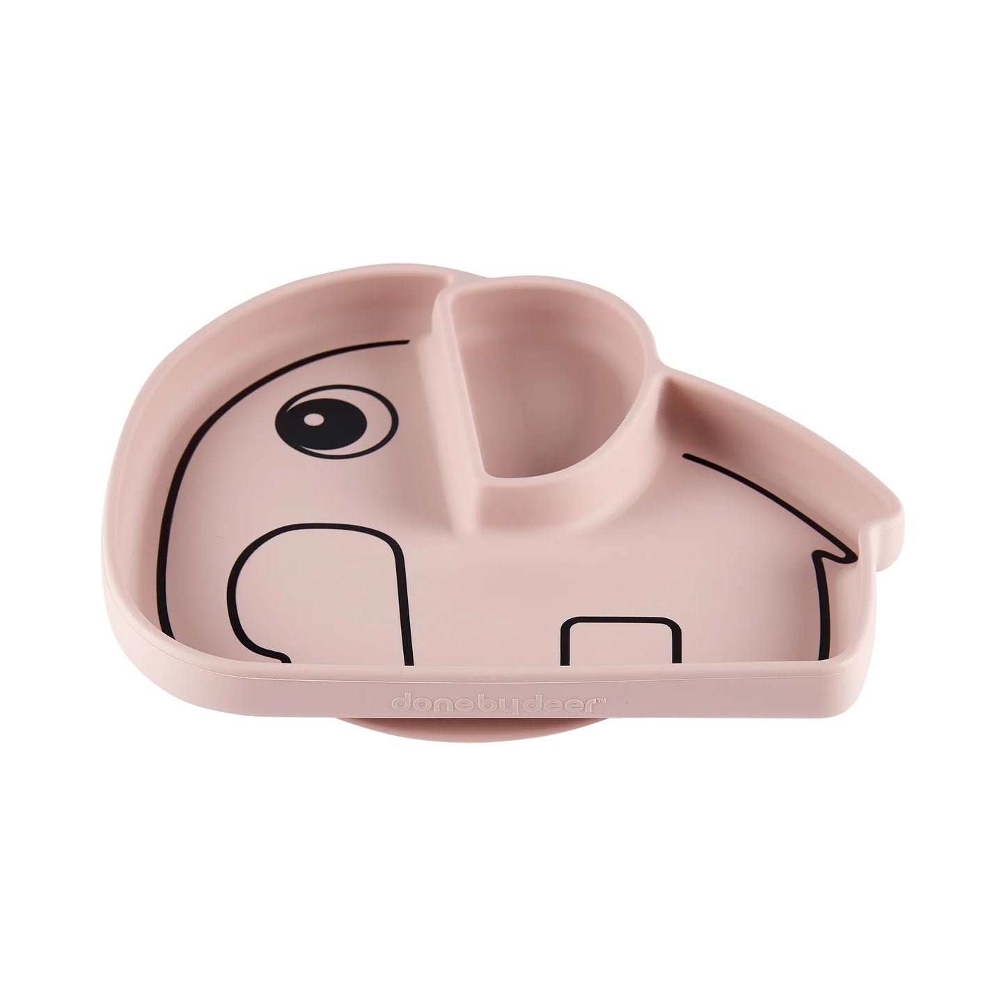 Silicone Stick & Stay plate - Elphee - Powder