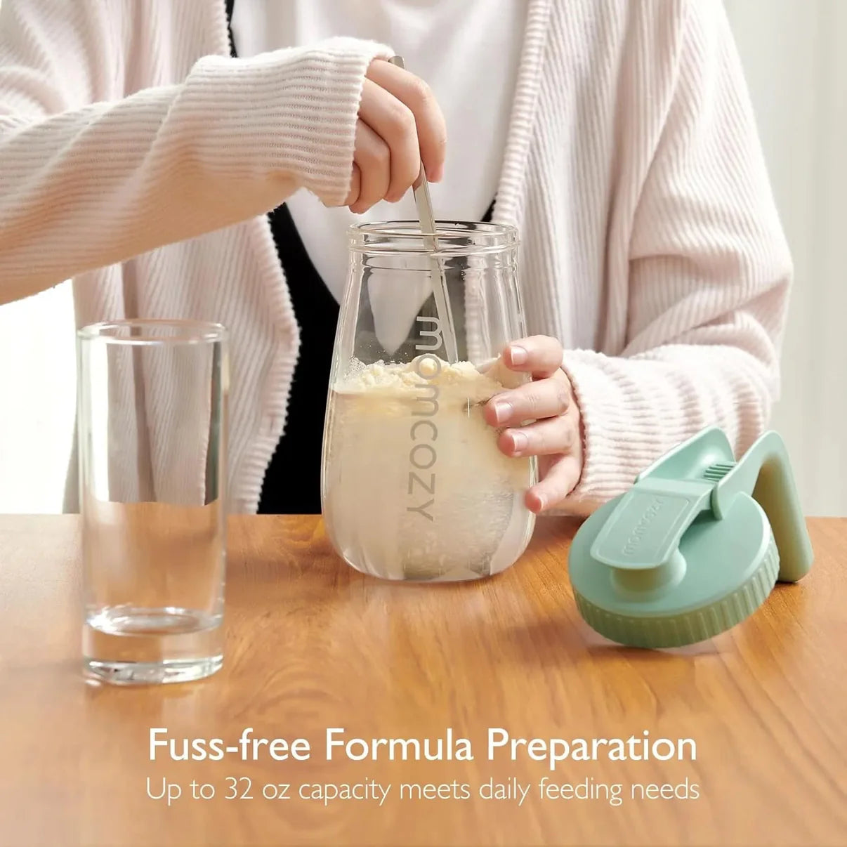 Breast Milk Storage Glass Container | 950ml - Pink