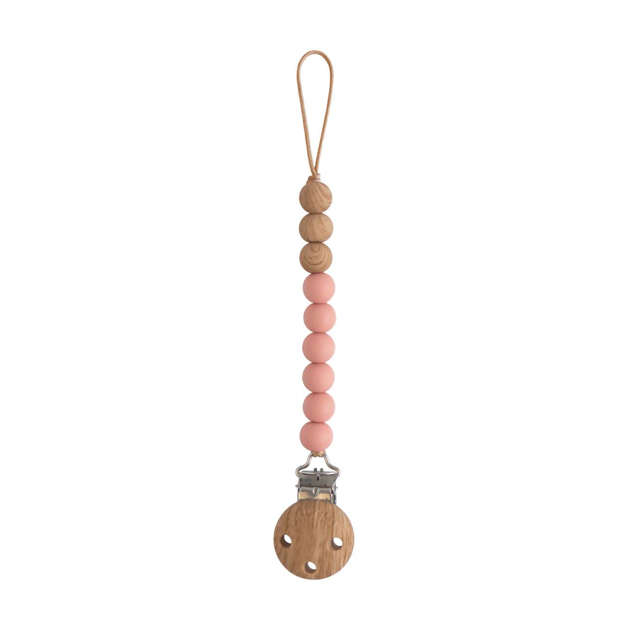 Pacifier Clip | Eva - Powder