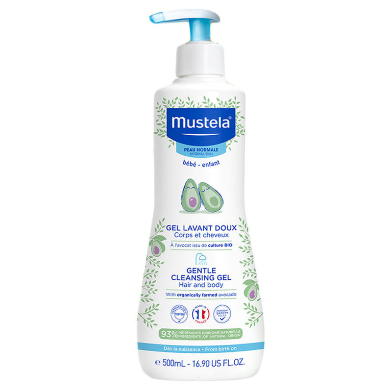 Mustela Gentle Cleansing Gel - Hair & Body 500ml