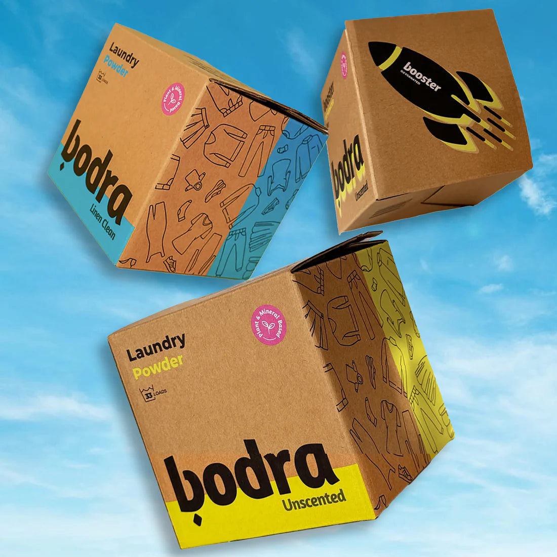 Bodra - Natural Unscented Laundry Powder