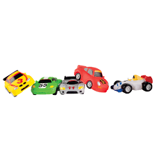 Race Car Party Squirtie Baby Bath Toy