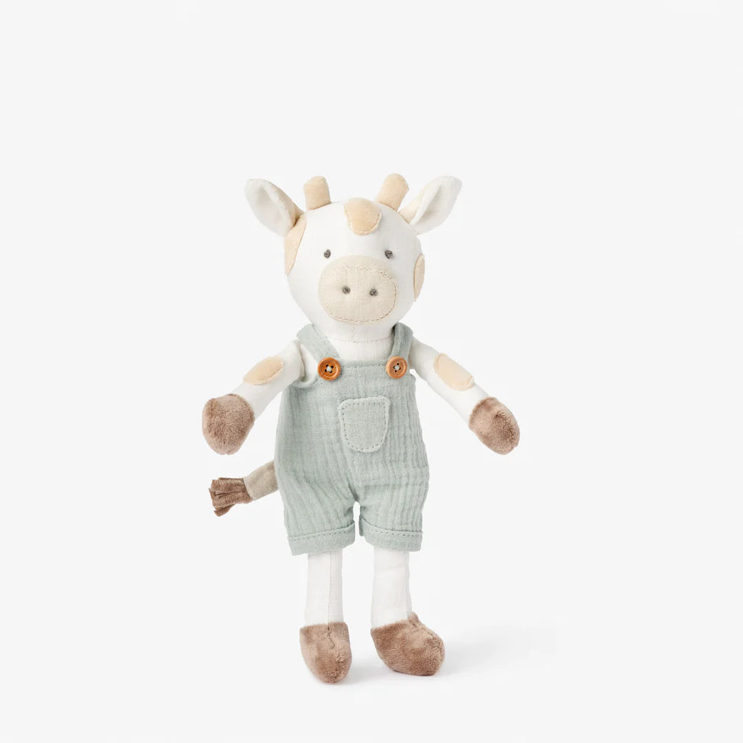 Charlie The Cow Linen Toy Boxed