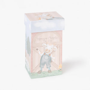 Charlie The Cow Linen Toy Boxed