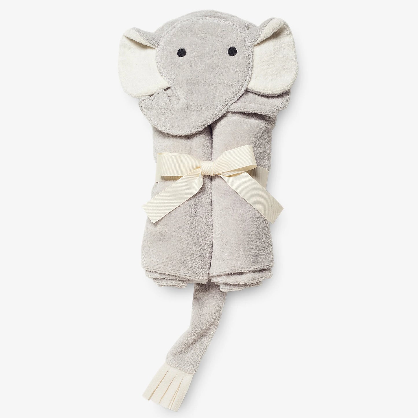 Elephant Hooded Baby Bath Wrap