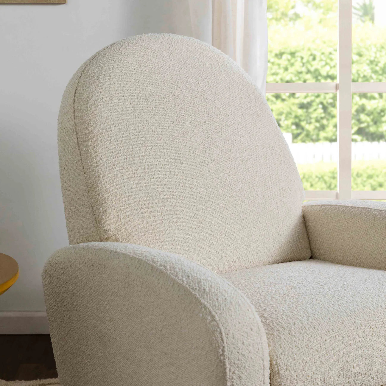 Pre-Order Nami Electronic Recliner and Swivel Glider Recliner in Boucle with USB port