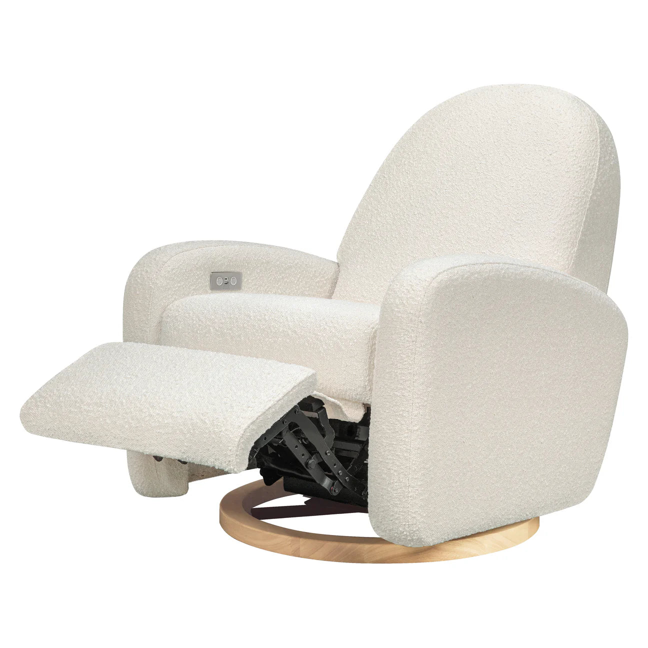 Pre-Order Nami Electronic Recliner and Swivel Glider Recliner in Boucle with USB port