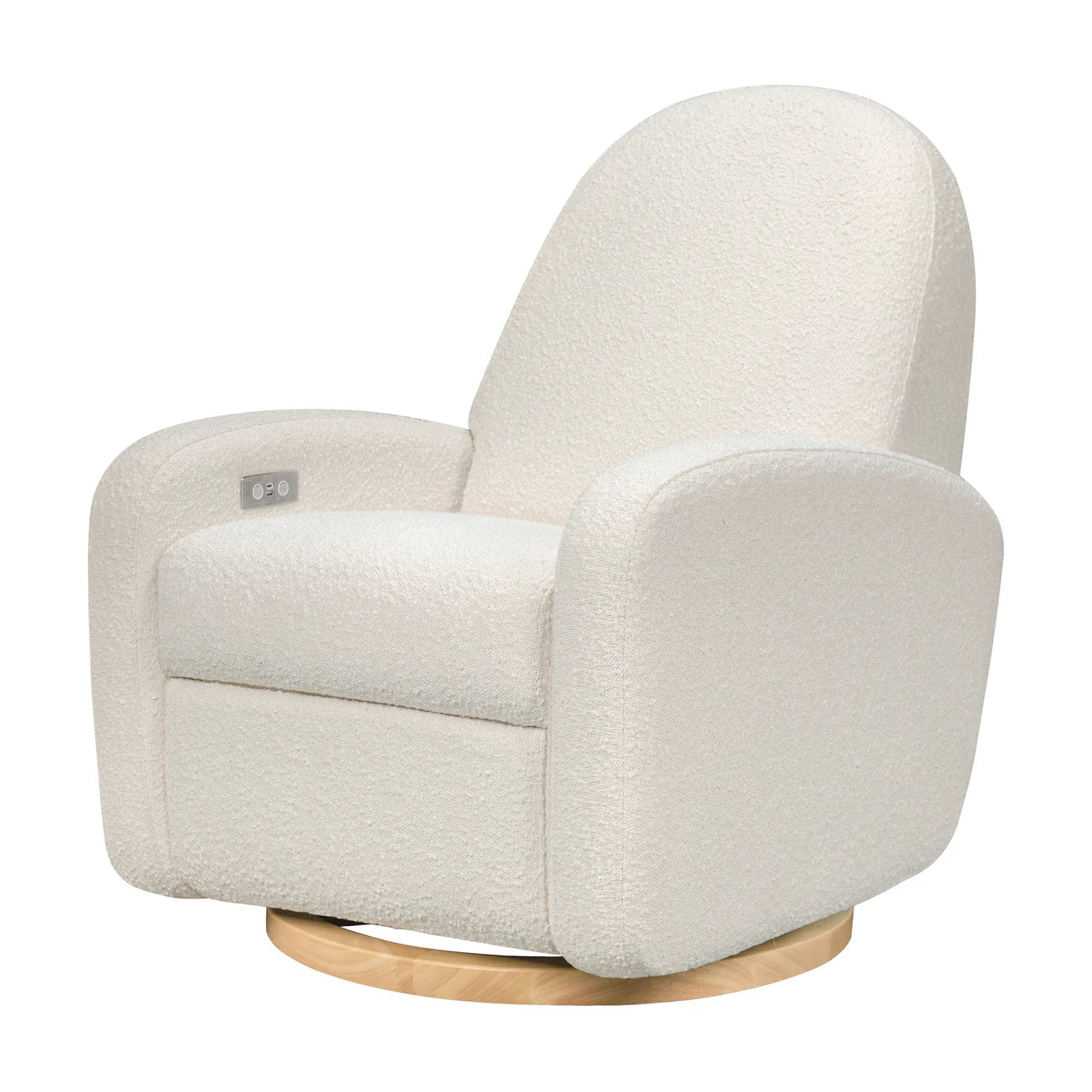 Pre-Order Nami Electronic Recliner and Swivel Glider Recliner in Boucle with USB port