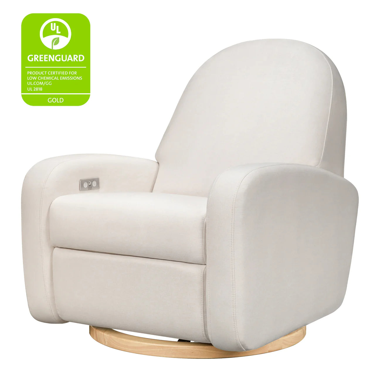Pre-Order Nami Electronic Recliner and Swivel Glider Recliner in Eco-Performance Fabric with USB port | Water Repellent & Stain Resistant