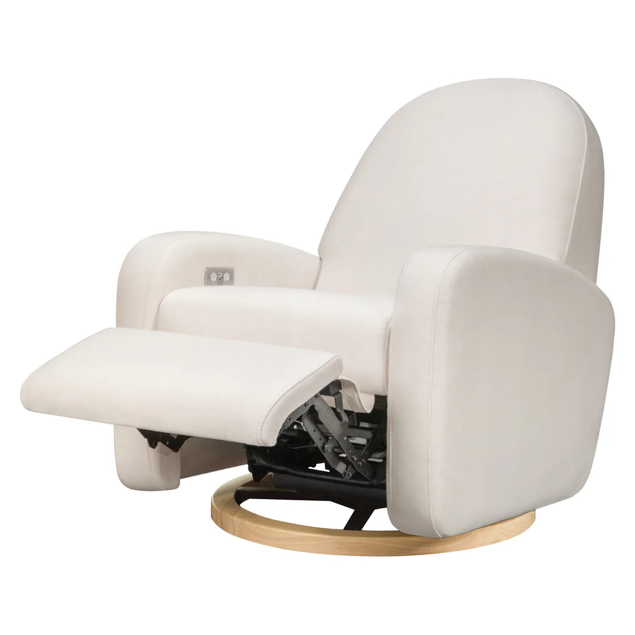 Pre-Order Nami Electronic Recliner and Swivel Glider Recliner in Eco-Performance Fabric with USB port | Water Repellent & Stain Resistant