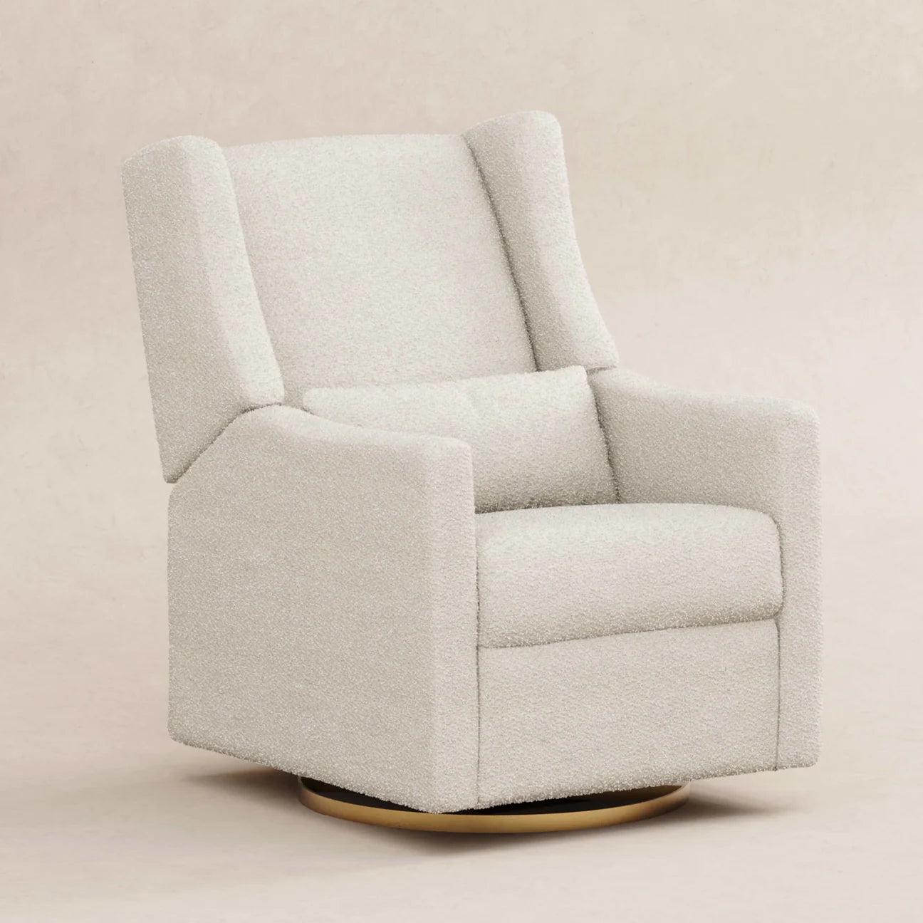 Pre-Order Kiwi Electronic Recliner and Swivel Glider in Boucle with USB port