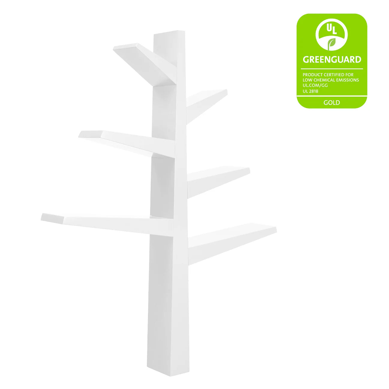 Pre-Order Spruce Tree Bookcase - White
