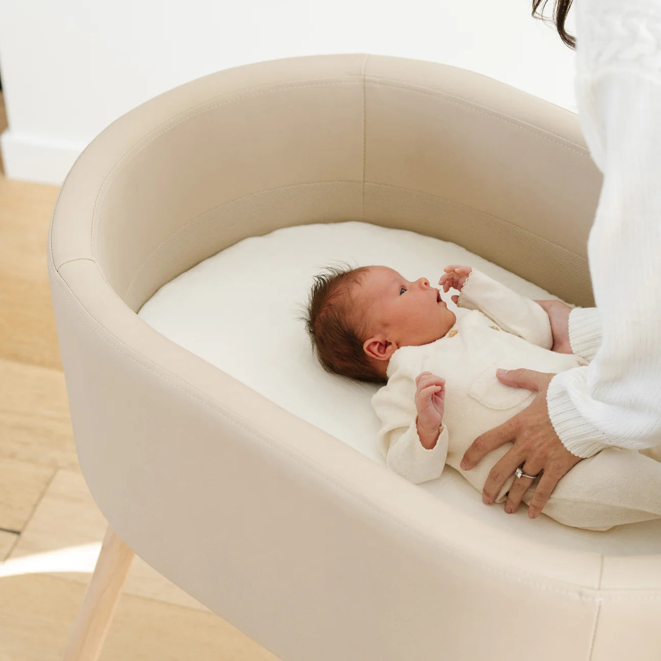 Pre-Order Babyletto x GATHRE Capsule Bassinet - Millet
