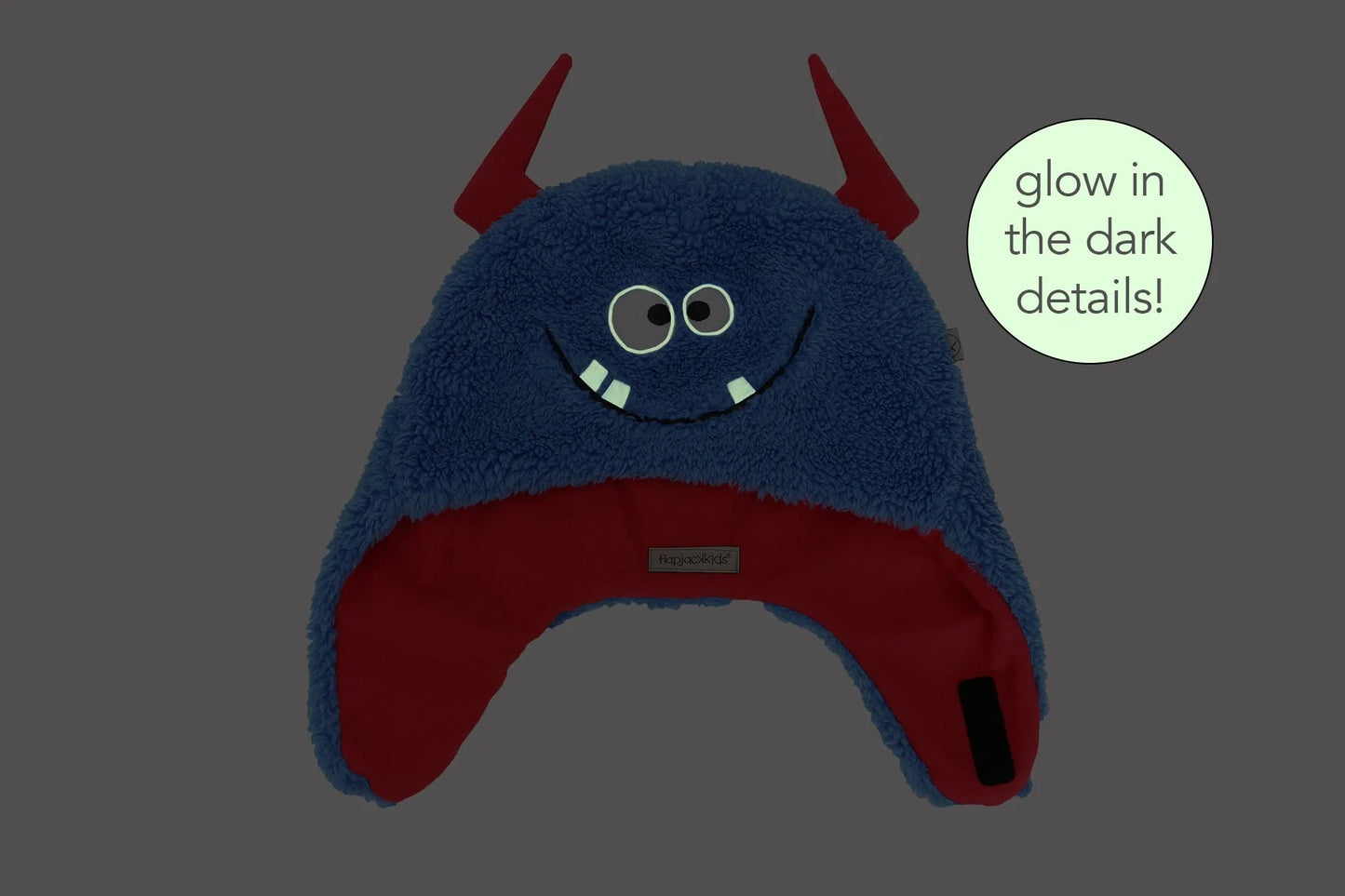 Kids & Baby Reversible Sherpa Hat - Monsters (2-4y)