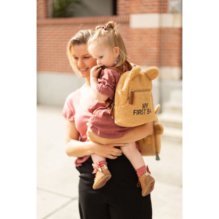 Kids backpack My First Bag - Brown Teddy