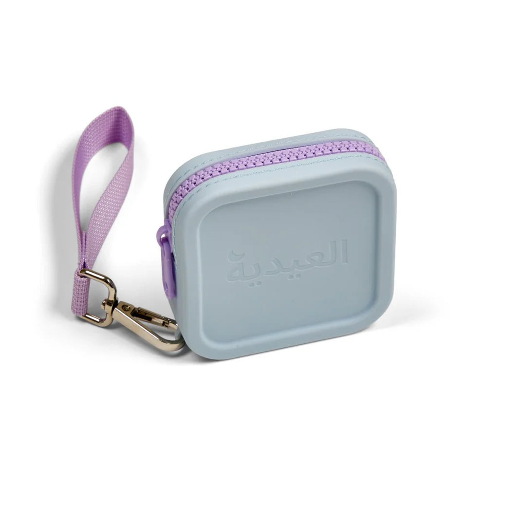 Eidyeh Pouch - Light Blue / Lilac