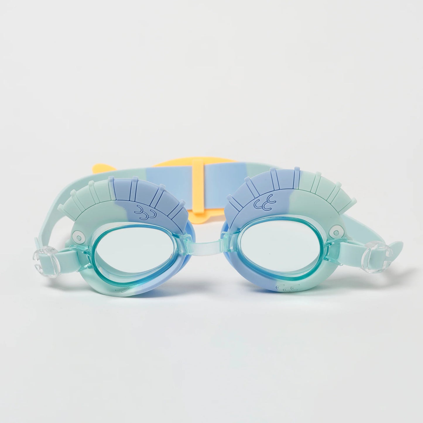Swimming Googles - Finn the Fish Aqua Blue