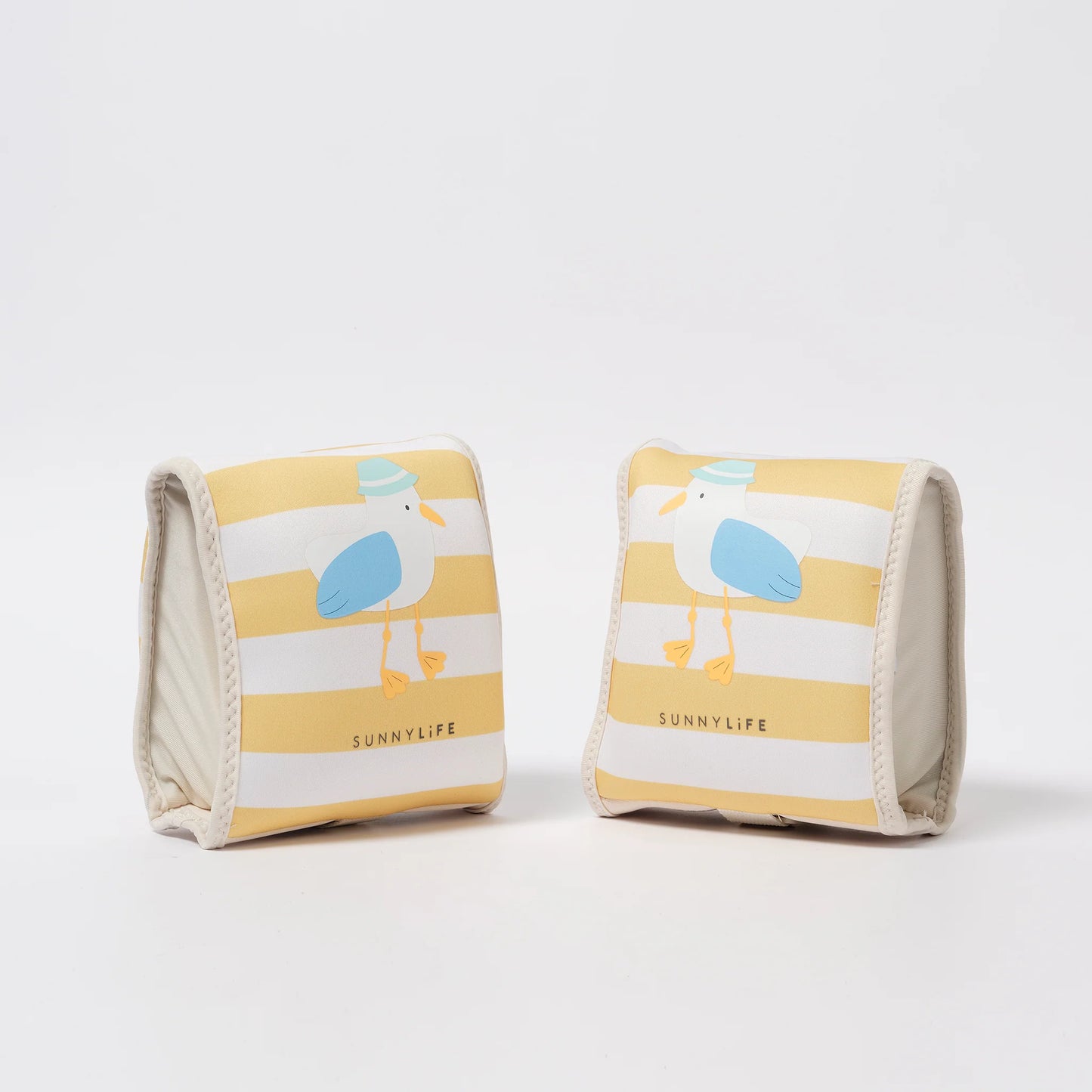 Kids Floaties - Sammy the Seagull Mustard Stripe