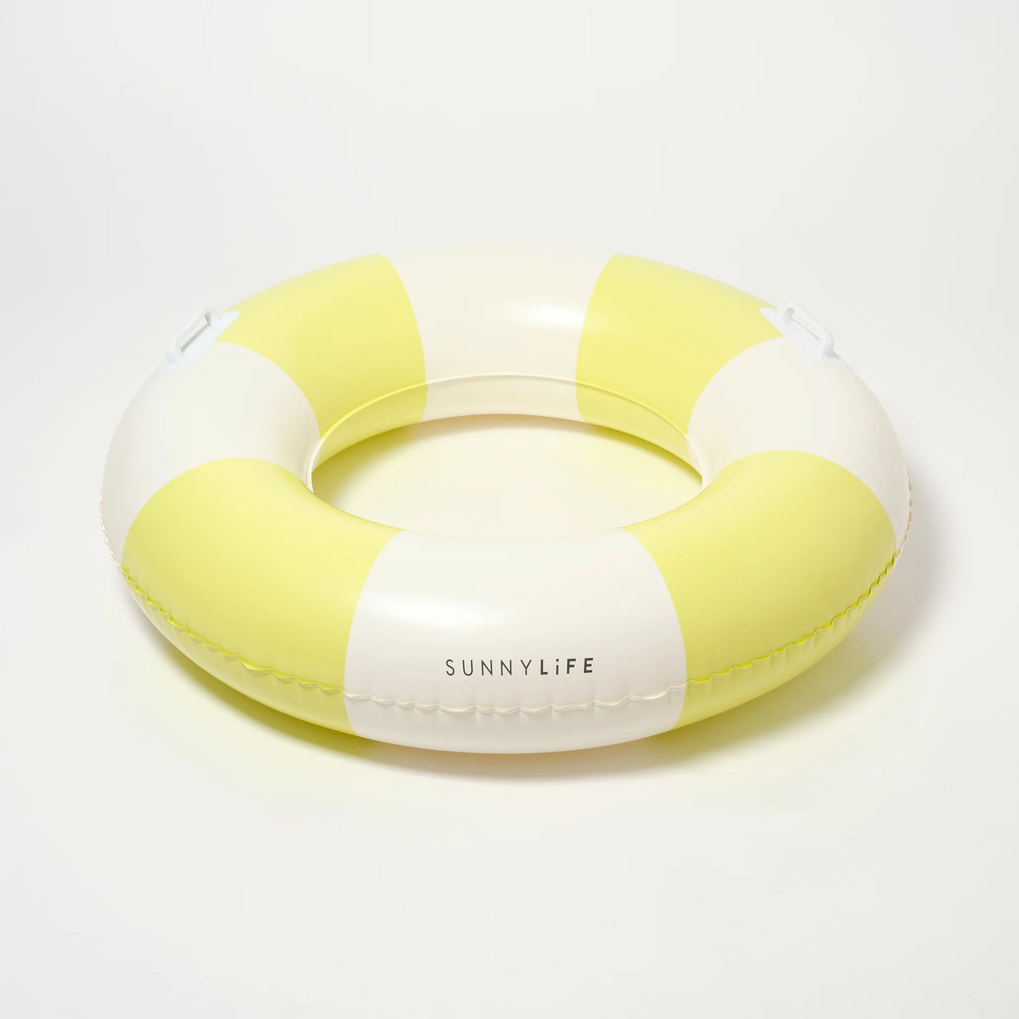 Slim Tube Pool Ring - Tides Out Citrus Stripe