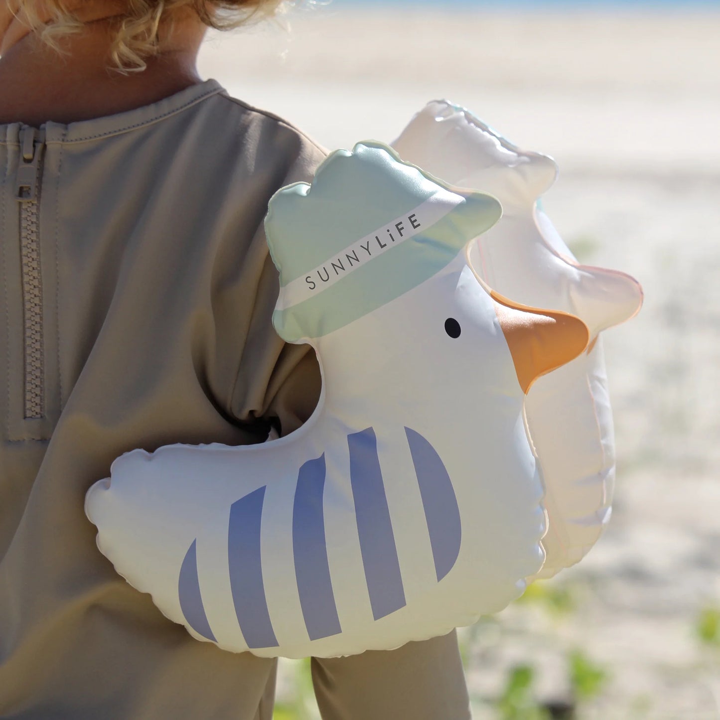 Arm Band - Sammy the Seagull Blue Stripe