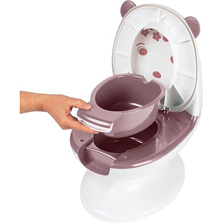 Mini Size Toilet - Bear in Lavender