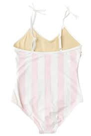 Summer Strawberry Sequin Stripe Swimsuit