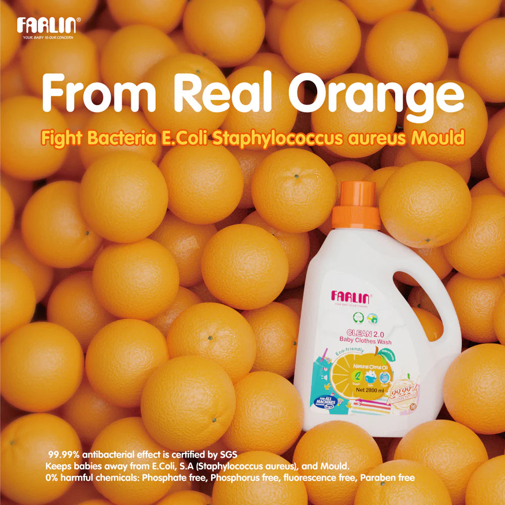 Citrus Baby Clothes Wash - 2800ml