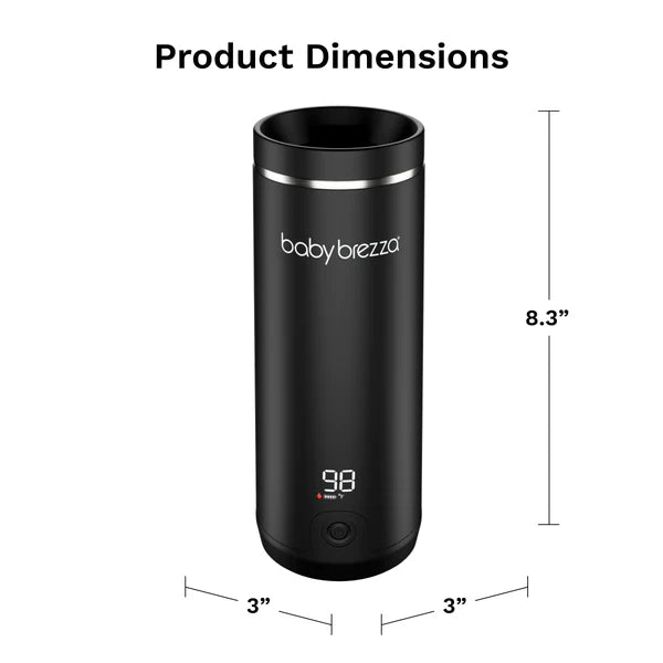 Superfast Portable Bottle Warmer - Black