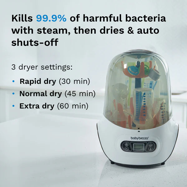 Baby Bottle Sterilizer and Dryer - Electric steam sterilizer